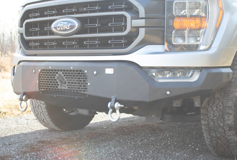 Ford F150 Bumper - Front - Fishbone Offroad - Pelican FB22366 - Black - `21-`27